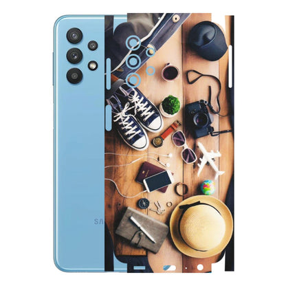 Samsung M/F/Note/Flip and C Phone Skins (All Models) - Travel Wanderlust - Matte Finish (M-133) Samsung Galaxy M32 (5G)