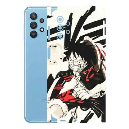 Samsung M/F/Note/Flip and C Phone Skins (All Models) - Monkey D.Luffy Manga Anime - Matte Finish (M-145) Samsung Galaxy M32 (5G)
