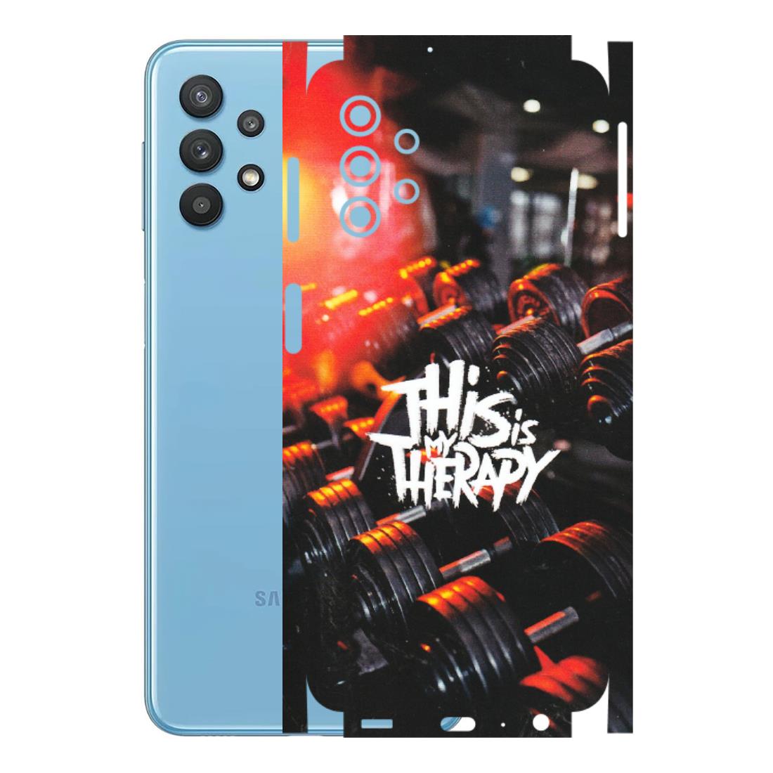 Samsung M/F/Note/Flip and C Phone Skins (All Models) - GYM Lover Therapy - Matte Finish (M-160) Samsung Galaxy M32 (5G)
