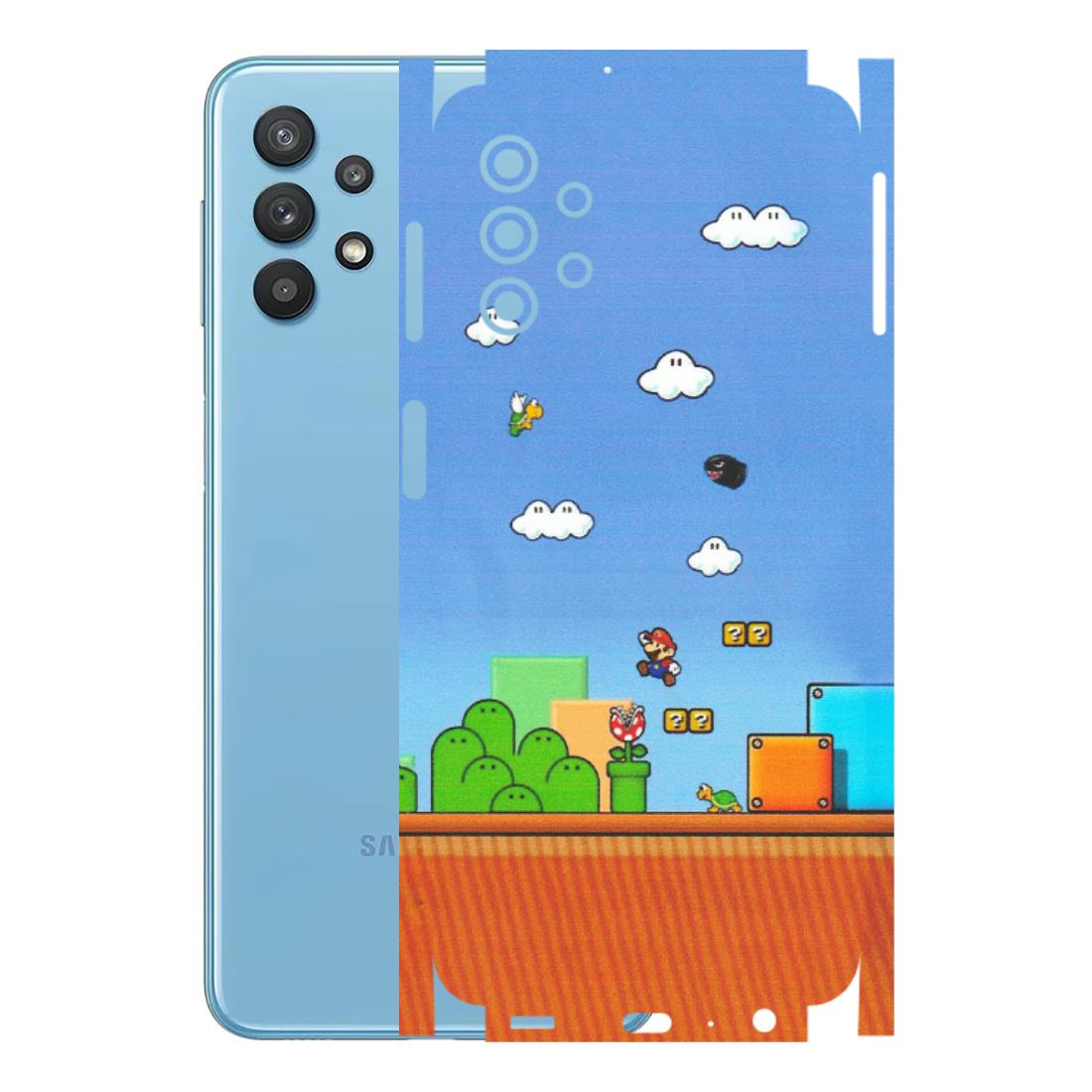 Samsung M/F/Note/Flip and C Phone Skins (All Models) - Mario Game Scene - Matte Finish (M-24) Samsung Galaxy M32 (5G)