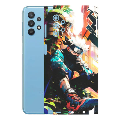 Samsung M/F/Note/Flip and C Phone Skins (All Models) - Ash & Pikachu - Matte Finish (M-26) Samsung Galaxy M32 (5G)