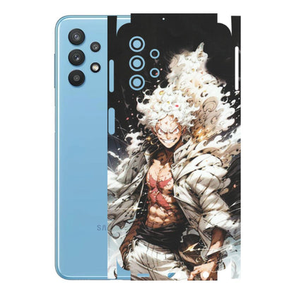 Samsung M/F/Note/Flip and C Phone Skins (All Models) - Anime Angry Classy Character - Matte Finish (M-34) Samsung Galaxy M32 (5G)
