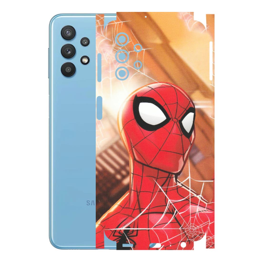 Samsung M/F/Note/Flip and C Phone Skins (All Models) - Spiderman Face New - Matte Finish (M-41) Samsung Galaxy M32 (5G)
