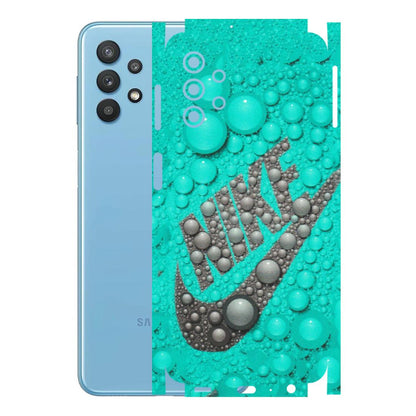 Samsung M/F/Note/Flip and C Phone Skins (All Models) - Shoe Brand Bubbles - Matte Finish (M-42) Samsung Galaxy M32 (5G)