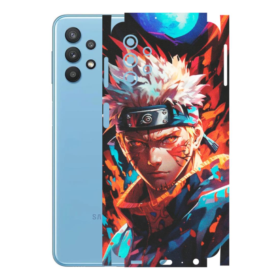 Samsung M/F/Note/Flip and C Phone Skins (All Models) - Anime Ferocious Character - Matte Finish (M-44) Samsung Galaxy M32 (5G)