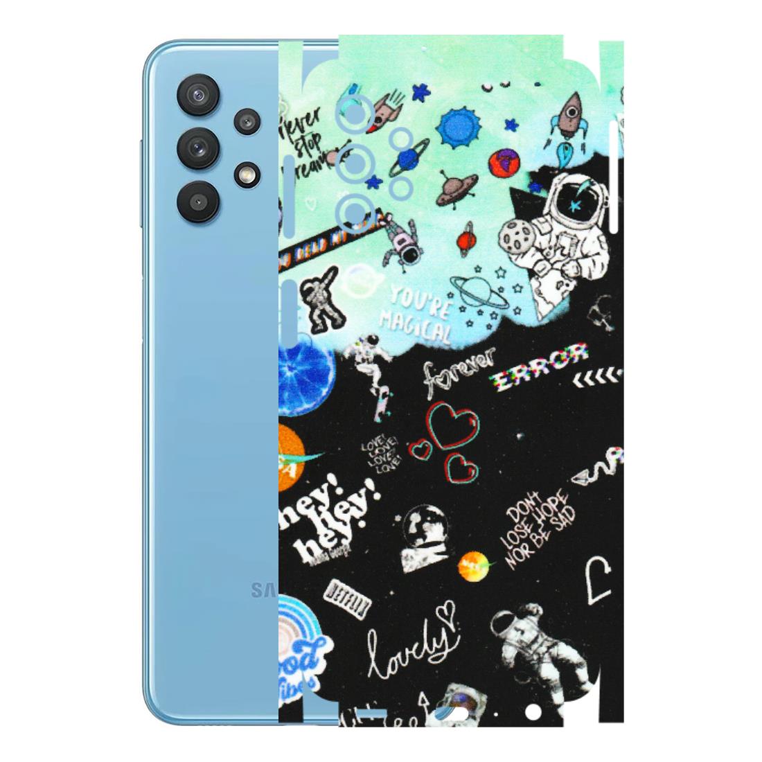 Samsung M/F/Note/Flip and C Phone Skins (All Models) - Living In A Space Dream - Matte Finish (M-46) Samsung Galaxy M32 (5G)