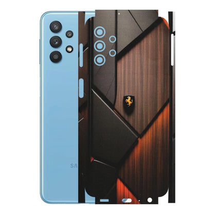 Samsung M/F/Note/Flip and C Phone Skins (All Models) - Lambo Beauty Wood Pattern Sober - Matte Finish (M-51) Samsung Galaxy M32 (5G)