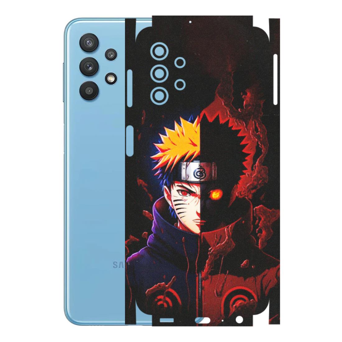 Samsung M/F/Note/Flip and C Phone Skins (All Models) - Naruto X Evil - Matte Finish (M-70) Samsung Galaxy M32 (5G)