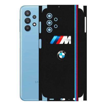 Samsung M/F/Note/Flip and C Phone Skins (All Models) - Styling With Black BMW - Matte Finish (M-74) Samsung Galaxy M32 (5G)