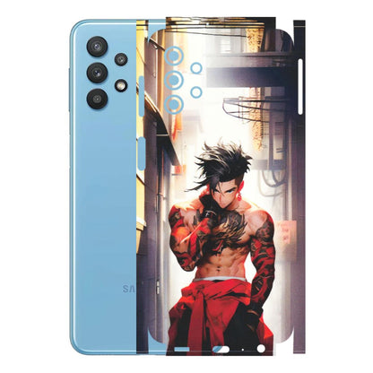 Samsung M/F/Note/Flip and C Phone Skins (All Models) - In the streets of Japan - Matte Finish (M-77) Samsung Galaxy M32 (5G)