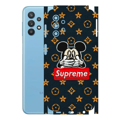 Samsung M/F/Note/Flip and C Phone Skins (All Models) - Mickey Supreme - Matte Finish (M-83) Samsung Galaxy M32 (5G)