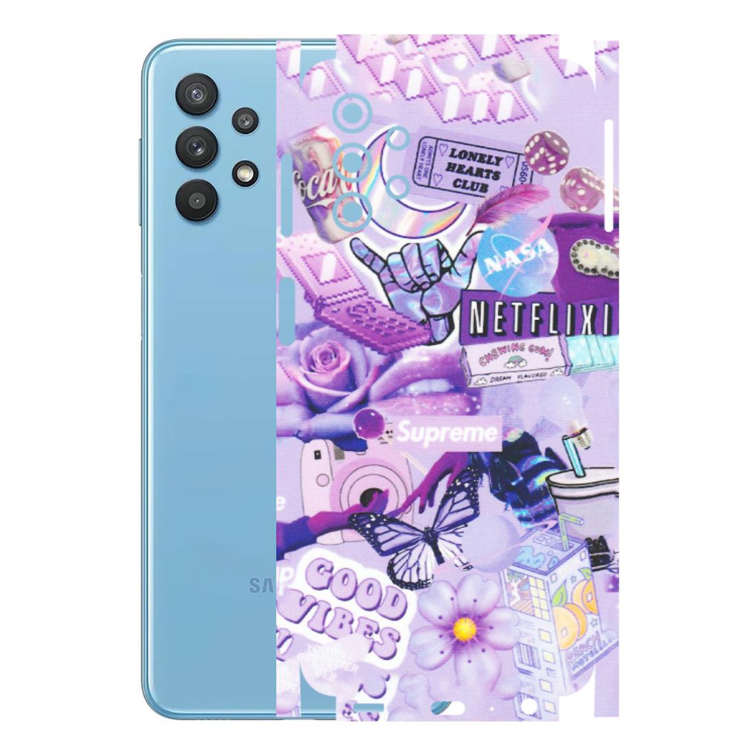 Samsung M/F/Note/Flip and C Phone Skins (All Models) - Supreme Purple Magic - Matte Finish (M-88) Samsung Galaxy M32 (5G)