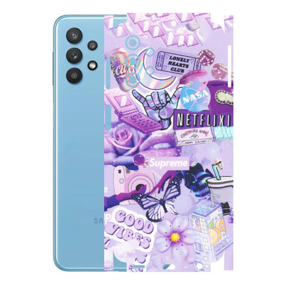 Samsung M/F/Note/Flip and C Phone Skins (All Models) - Supreme Purple Magic - Matte Finish (M-88) Samsung Galaxy M32 (5G)