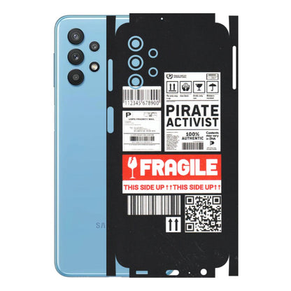Samsung M/F/Note/Flip and C Phone Skins (All Models) - Handle With Care - Matte Finish (M-99) Samsung Galaxy M32 (5G)