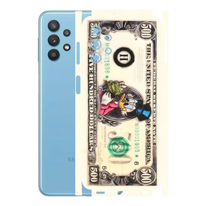 Samsung M/F/Note/Flip and C Phone Skins (All Models) - Five Hundred Dollar Duck - Transparent Finish (T-15) Samsung Galaxy M32 (5G)