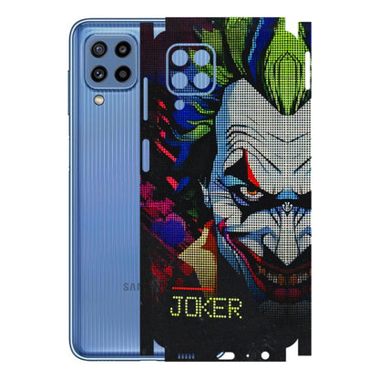 Samsung M/F/Note/Flip and C Phone Skins (All Models) - Joker Dot Matrix - 3D Embossed Finish (L-08) Samsung Galaxy M32