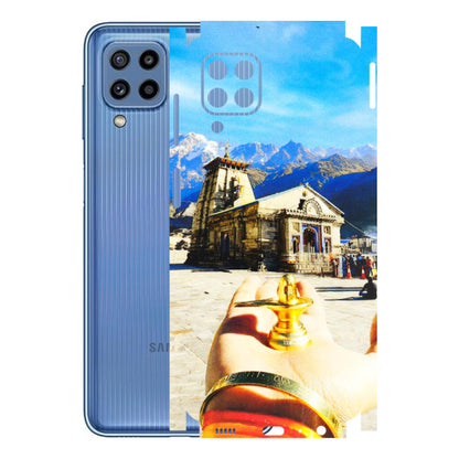 Samsung M/F/Note/Flip and C Phone Skins (All Models) - Beauty of Kedarnath - 3D Embossed Finish (L-108) Samsung Galaxy M32