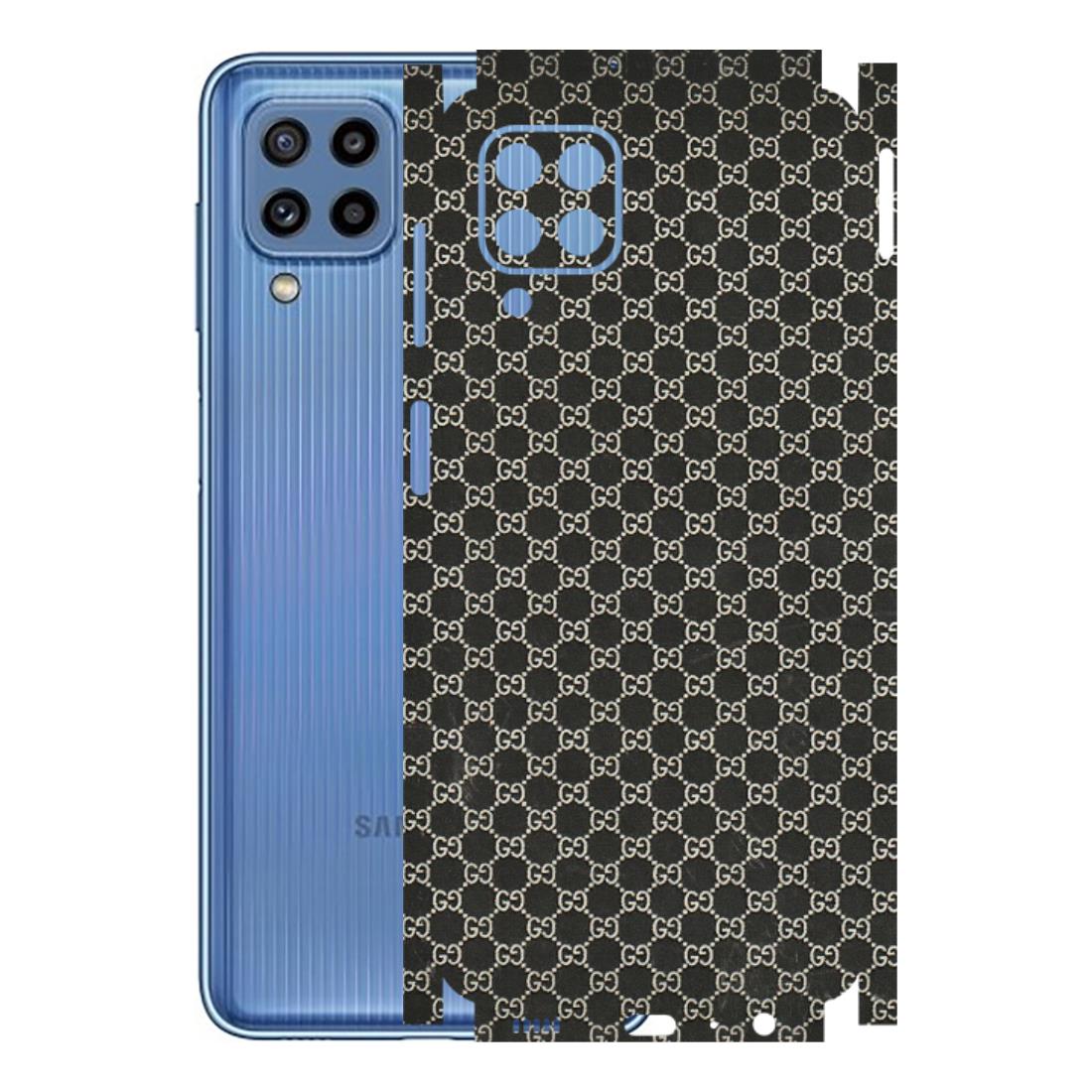 Samsung M/F/Note/Flip and C Phone Skins (All Models) - Black G Print - 3D Embossed Finish (L-109) Samsung Galaxy M32