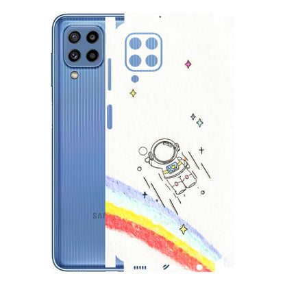 Samsung M/F/Note/Flip and C Phone Skins (All Models) - Milkyway Astronaut - 3D Embossed Finish (L-110) Samsung Galaxy M32