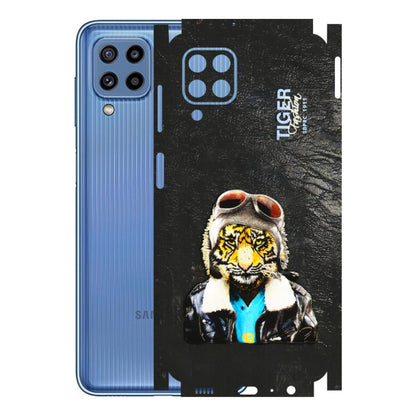 Samsung M/F/Note/Flip and C Phone Skins (All Models) - Rider Tiger - 3D Embossed Finish (L-113) Samsung Galaxy M32