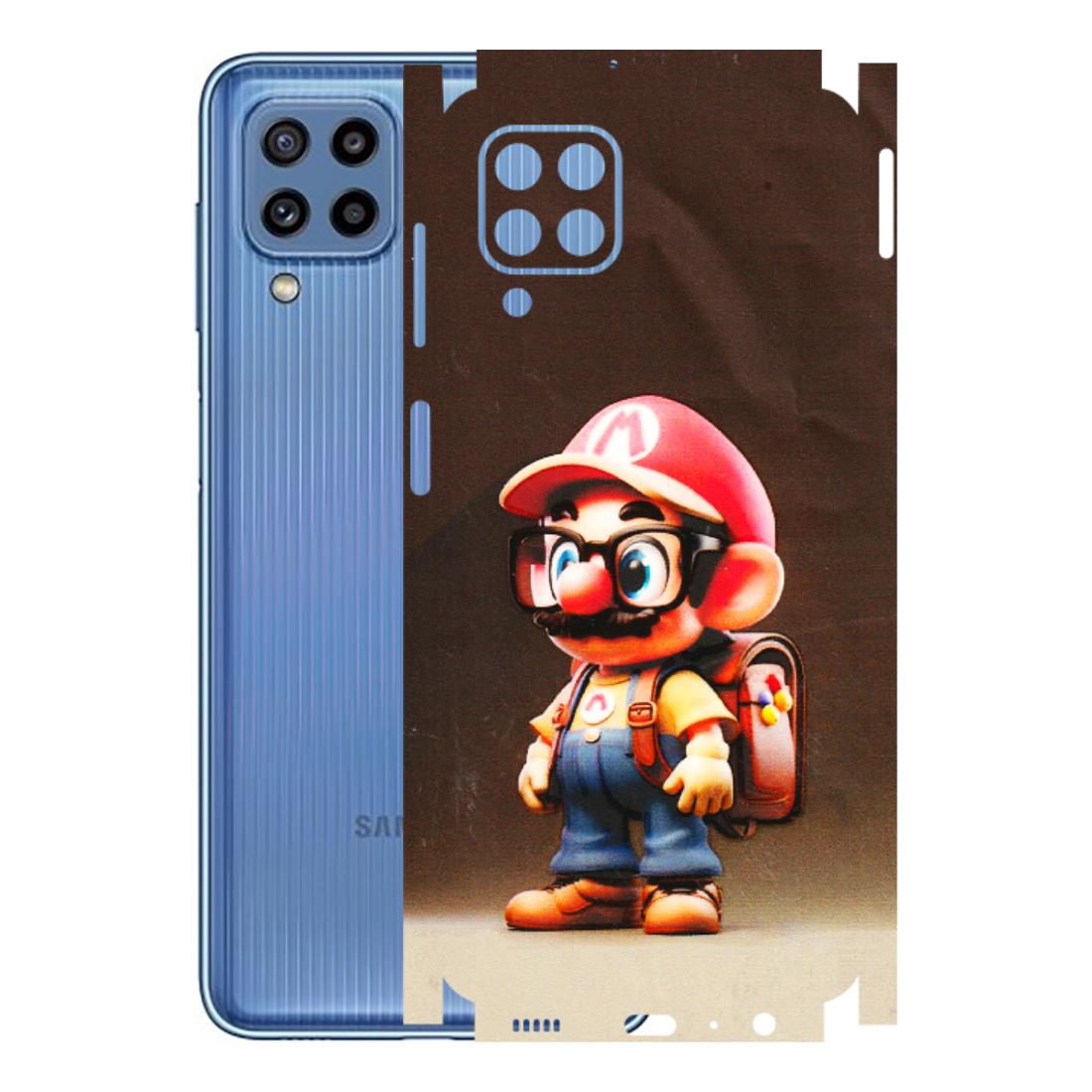 Samsung M/F/Note/Flip and C Phone Skins (All Models) - Little Mario - 3D Embossed Finish (L-119) Samsung Galaxy M32