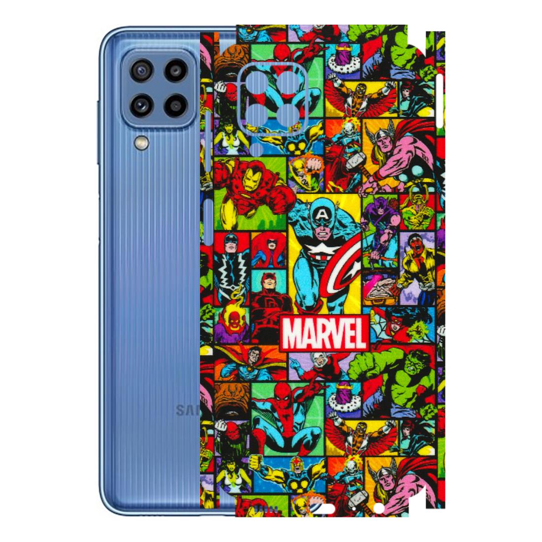 Samsung M/F/Note/Flip and C Phone Skins (All Models) - MARVELOUS Comic Characters - 3D Embossed Finish (L-129) Samsung Galaxy M32