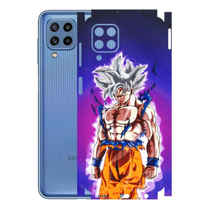 Samsung M/F/Note/Flip and C Phone Skins (All Models) - Goku Purple Anime - 3D Embossed Finish (L-147) Samsung Galaxy M32