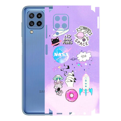 Samsung M/F/Note/Flip and C Phone Skins (All Models) - I Need My Nasa Skin - 3D Embossed Finish (L-149) Samsung Galaxy M32