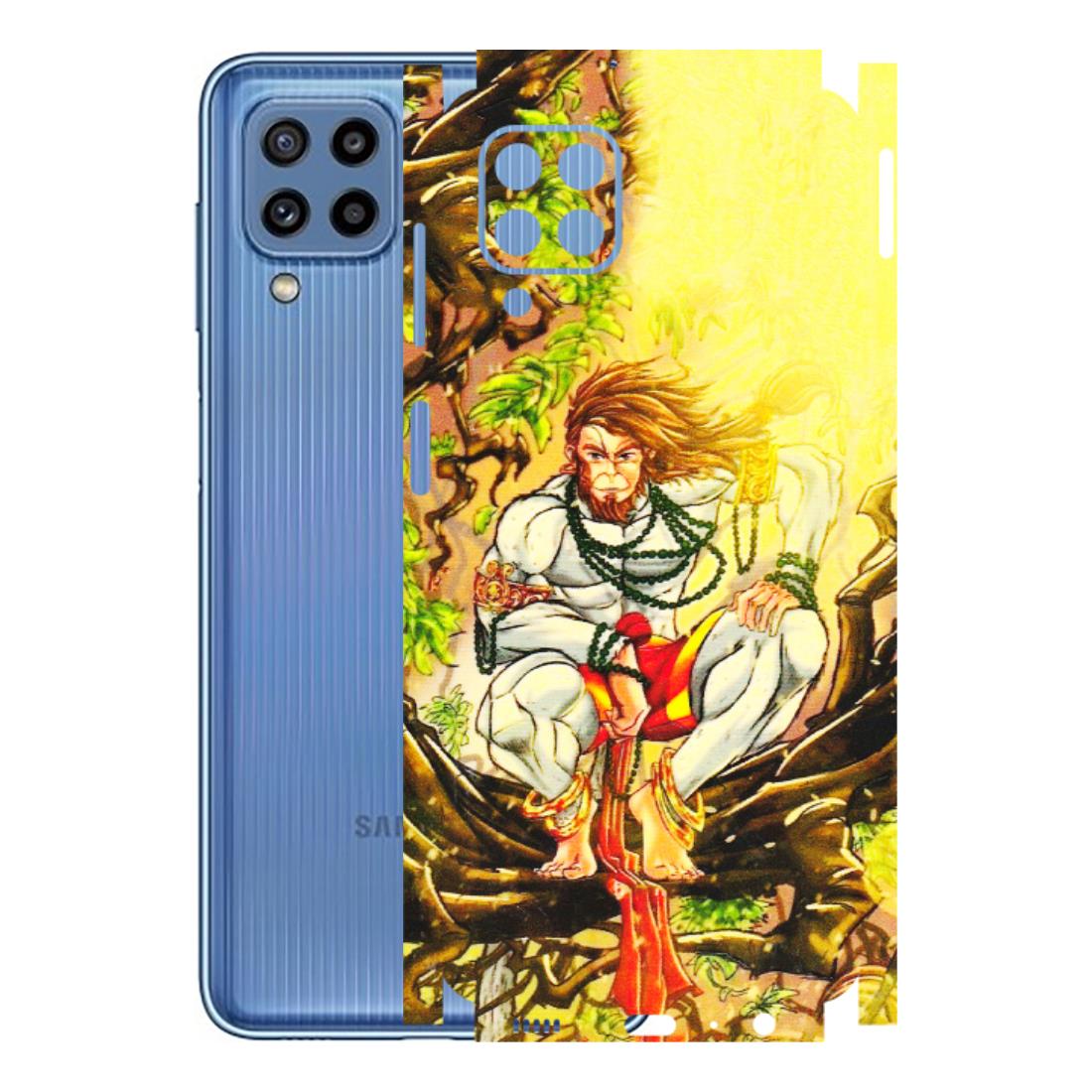 Samsung M/F/Note/Flip and C Phone Skins (All Models) - Lord Hanuman - 3D Embossed Finish (L-152) Samsung Galaxy M32