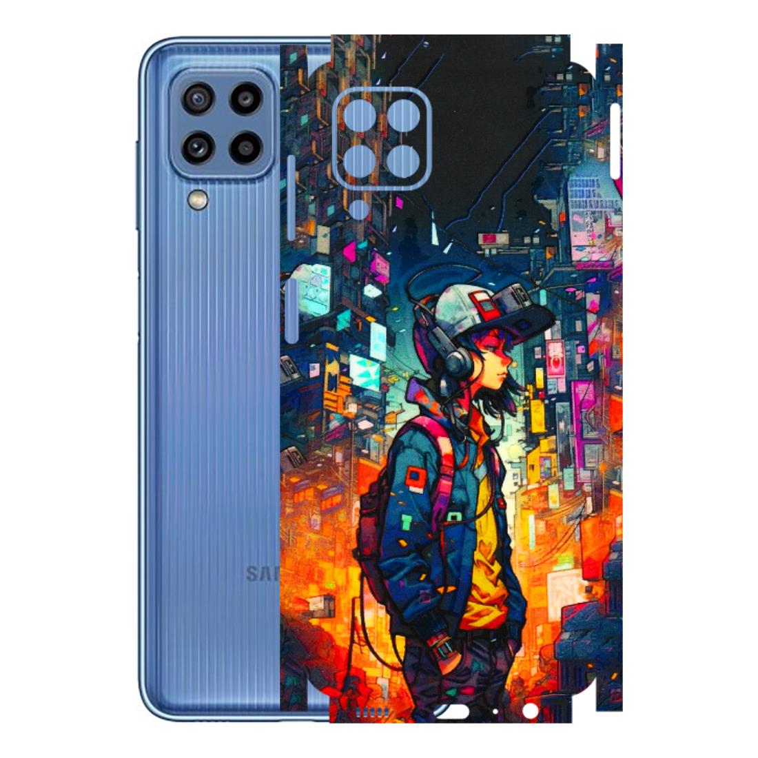Samsung M/F/Note/Flip and C Phone Skins (All Models) - Street Anime Guy - 3D Embossed Finish (L-158) Samsung Galaxy M32