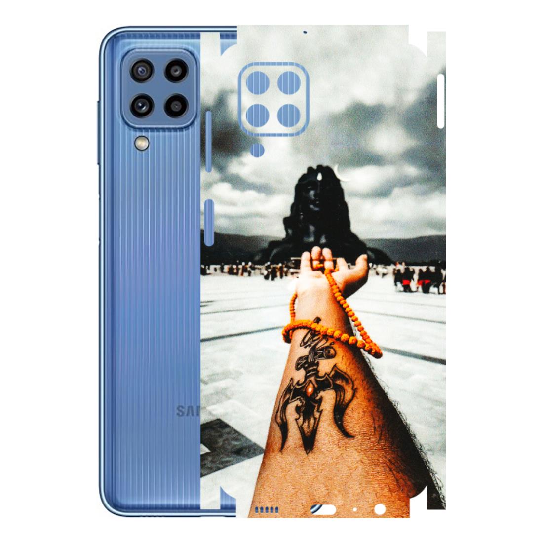 Samsung M/F/Note/Flip and C Phone Skins (All Models) - Jai Adiyogi Mahakaal - 3D Embossed Finish (L-164) Samsung Galaxy M32