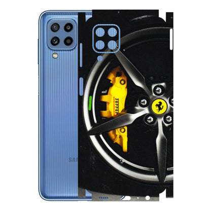 Samsung M/F/Note/Flip and C Phone Skins (All Models) - Ferrari Wheel Alloy - 3D Embossed Finish (L-173) Samsung Galaxy M32