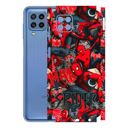Samsung M/F/Note/Flip and C Phone Skins (All Models) - SpiderMan Cool - 3D Embossed Finish (L-188) Samsung Galaxy M32