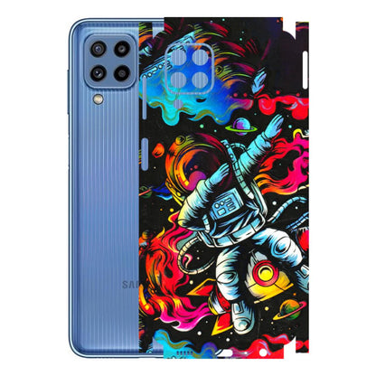 Samsung M/F/Note/Flip and C Phone Skins (All Models) - Astronaut Dope - 3D Embossed Finish (L-191) Samsung Galaxy M32