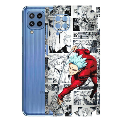 Samsung M/F/Note/Flip and C Phone Skins (All Models) - Anime Comic - 3D Embossed Finish (L-192) Samsung Galaxy M32