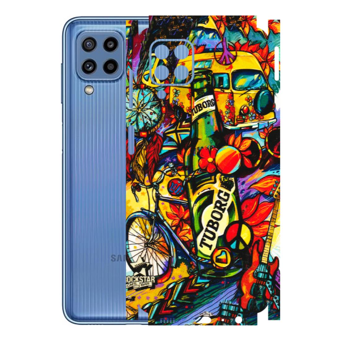 Samsung M/F/Note/Flip and C Phone Skins (All Models) - Cool Beer Bottle - 3D Embossed Finish (L-193) Samsung Galaxy M32