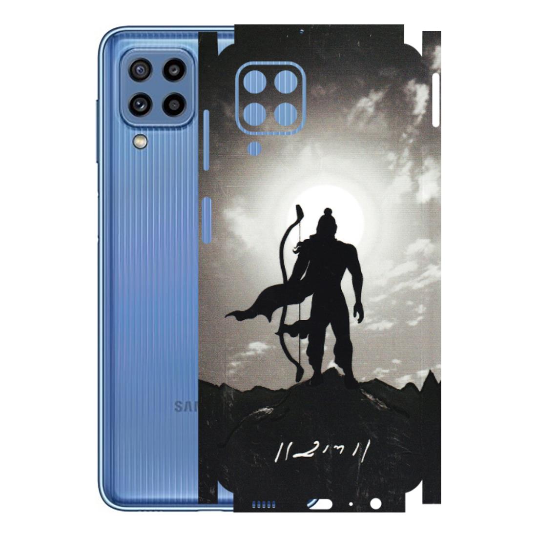 Samsung M/F/Note/Flip and C Phone Skins (All Models) - Jai Siya Ram - 3D Embossed Finish (L-200) Samsung Galaxy M32