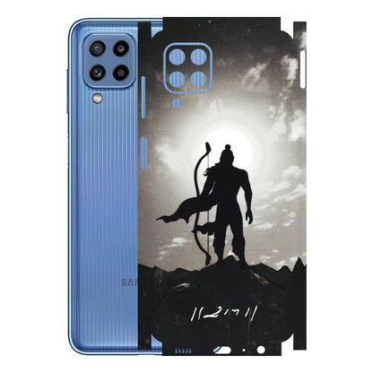 Samsung M/F/Note/Flip and C Phone Skins (All Models) - Jai Siya Ram - 3D Embossed Finish (L-200) Samsung Galaxy M32
