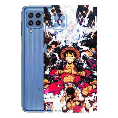 Samsung M/F/Note/Flip and C Phone Skins (All Models) - Luffy Anime Character - 3D Embossed Finish (L-203) Samsung Galaxy M32