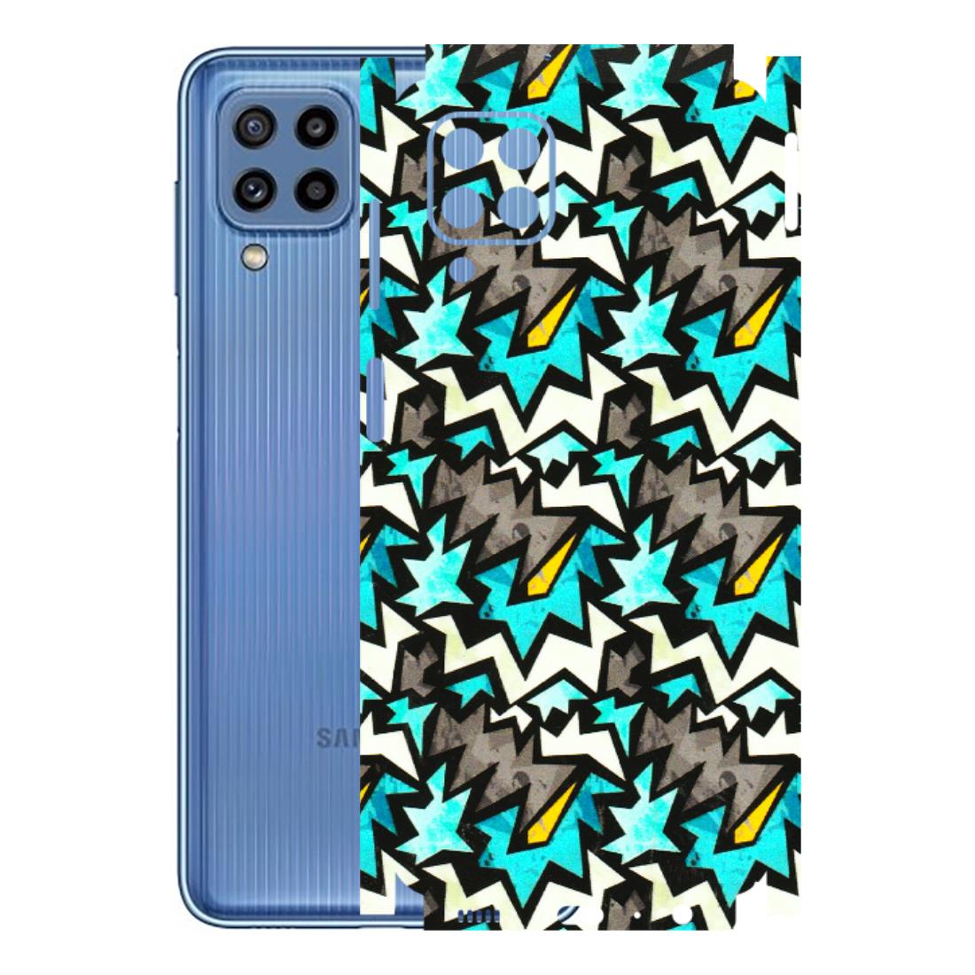Samsung M/F/Note/Flip and C Phone Skins (All Models) - Funky Zig Zag - 3D Embossed Finish (L-223) Samsung Galaxy M32