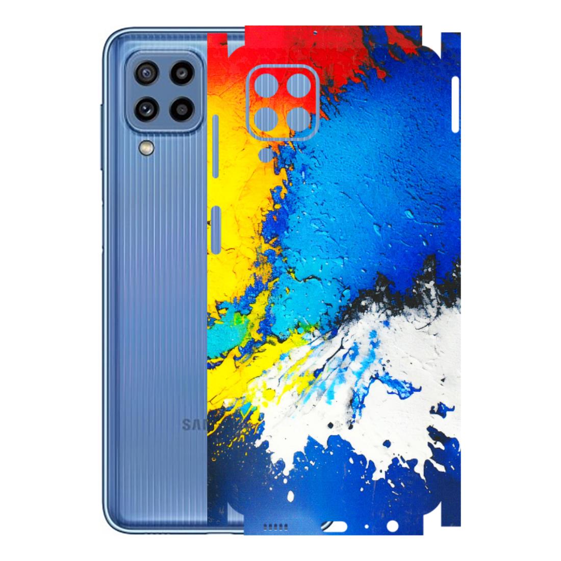 Samsung M/F/Note/Flip and C Phone Skins (All Models) - Acrylic Paint Spill - 3D Embossed Finish (L-229) Samsung Galaxy M32
