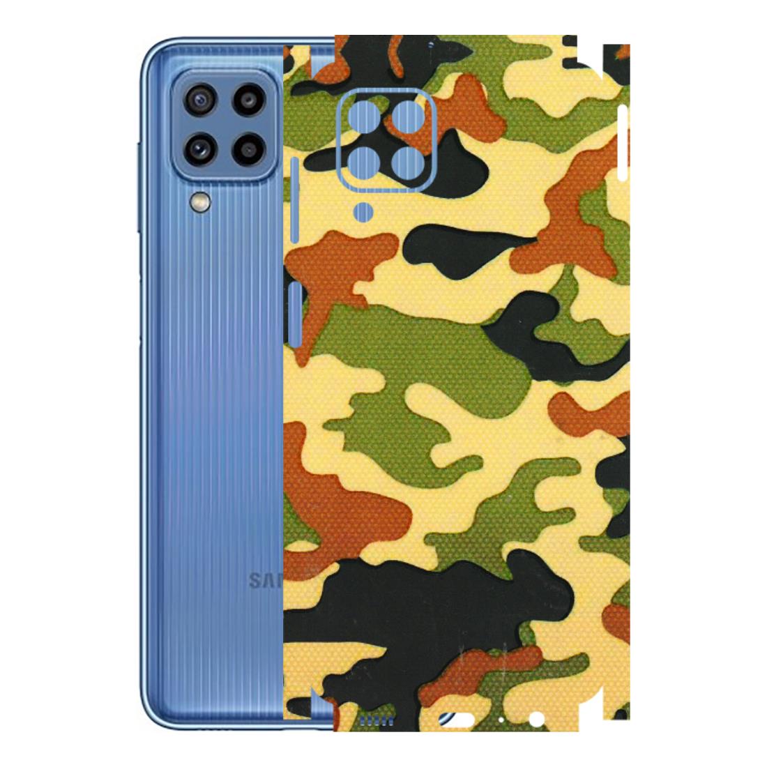 Samsung M/F/Note/Flip and C Phone Skins (All Models) - Indian Military - 3D Embossed Finish (L-234) Samsung Galaxy M32