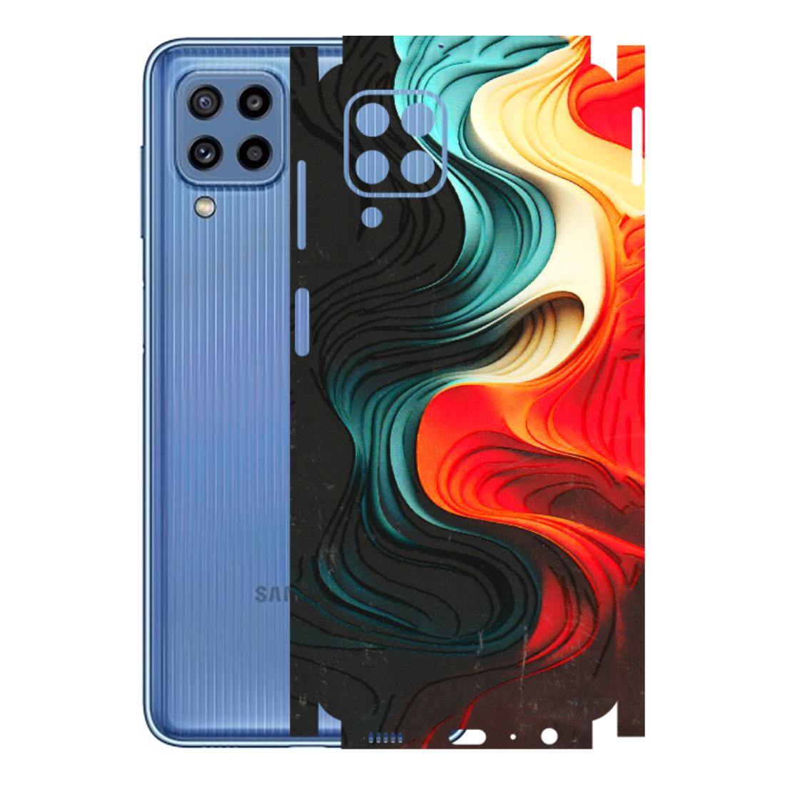 Samsung M/F/Note/Flip and C Phone Skins (All Models) - The Silky Swirl - 3D Embossed Finish (L-240) Samsung Galaxy M32