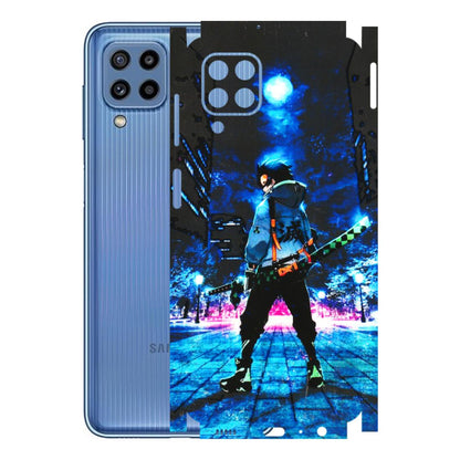 Samsung M/F/Note/Flip and C Phone Skins (All Models) - Demon Slayer Sword - 3D Embossed Finish (L-247) Samsung Galaxy M32