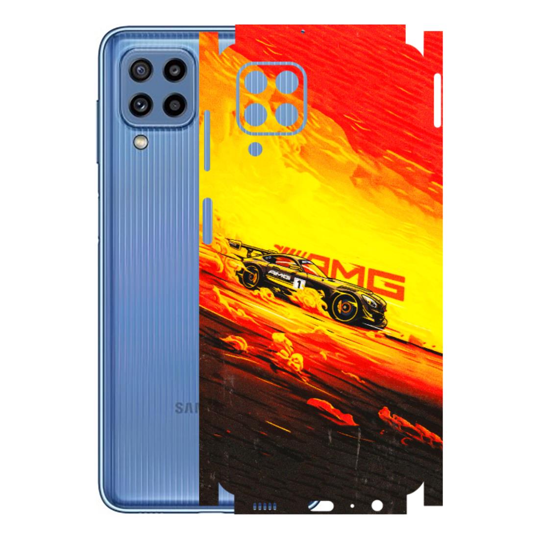 Samsung M/F/Note/Flip and C Phone Skins (All Models) - AMG Car Speed Cover - 3D Embossed Finish (L-256) Samsung Galaxy M32