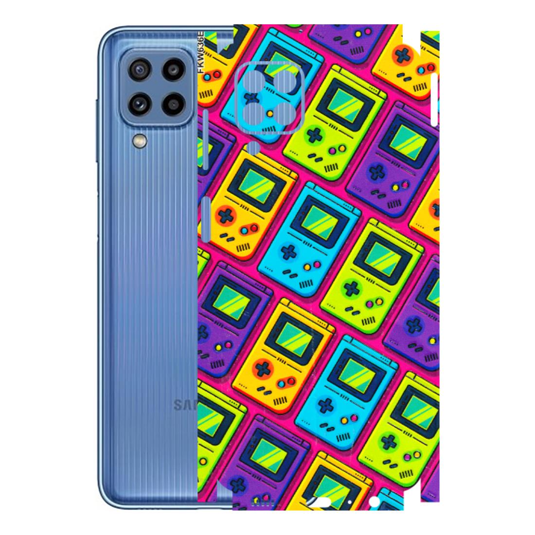 Samsung M/F/Note/Flip and C Phone Skins (All Models) - Gameboy Colourful - 3D Embossed Finish (L-266) Samsung Galaxy M32