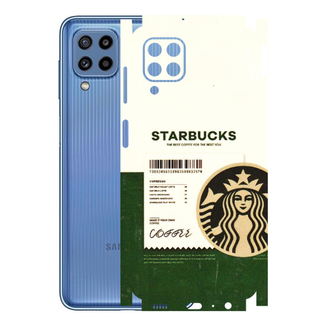 Samsung M/F/Note/Flip and C Phone Skins (All Models) - Starbucks Barcode - 3D Embossed Finish (L-308) Samsung Galaxy M32