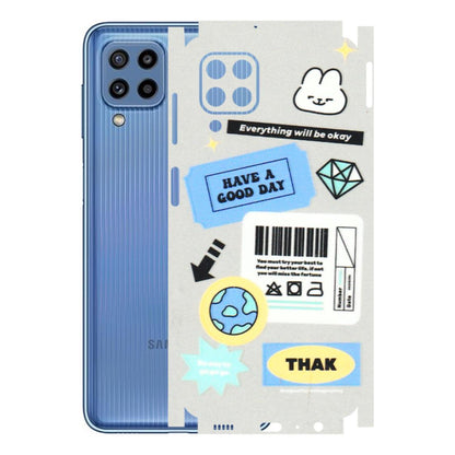 Samsung M/F/Note/Flip and C Phone Skins (All Models) - Will Be Okay Design - 3D Embossed Finish (L-316) Samsung Galaxy M32