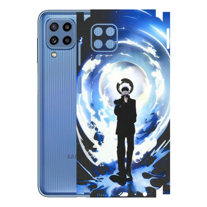 Samsung M/F/Note/Flip and C Phone Skins (All Models) - Jujustu Kaisen Anime Manga - 3D Embossed Finish (L-317) Samsung Galaxy M32