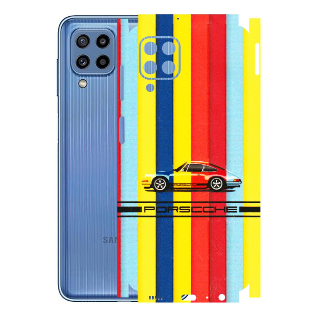Samsung M/F/Note/Flip and C Phone Skins (All Models) - Multicolour Porche - 3D Embossed Finish (L-39) Samsung Galaxy M32